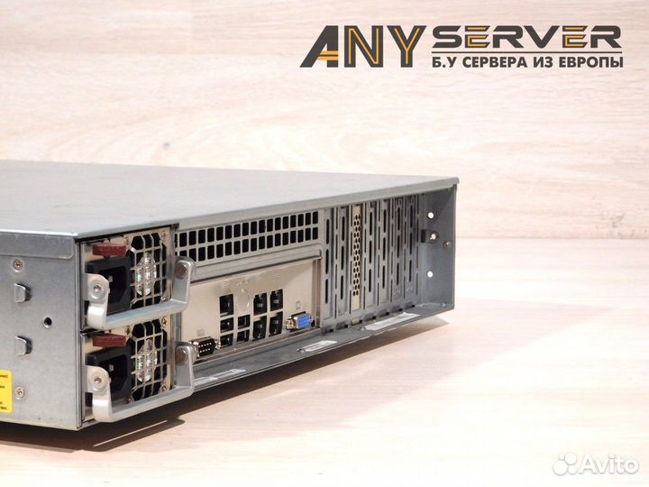 Сервер Supermicro 6027R 2x E5-2643v2 48Gb 12LFF