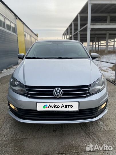 Volkswagen Polo 1.6 AT, 2016, 92 500 км