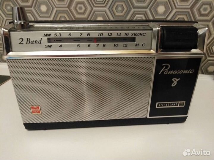 Радиоприемник National Panasonic R-807. 1959 год