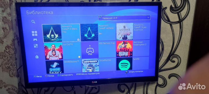 Sony playstation 4 PS4 pro 1tb с играми