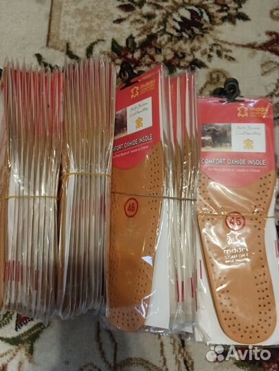 Стельки для обуви кожа