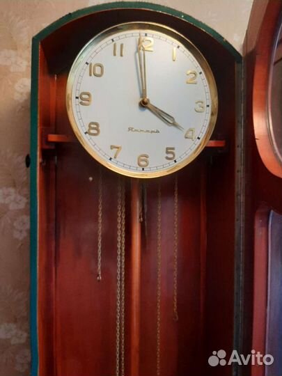 Часы напольные Янтарь