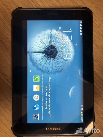Планшет Samsung Tab2 SIM/WiFi/1gb/16gb/microSD