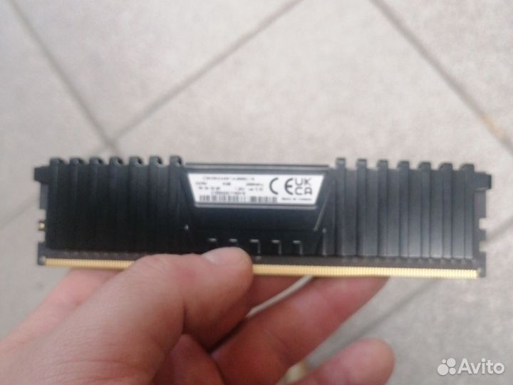 Оперативная память ddr4 8gb corsair vengeance lpx