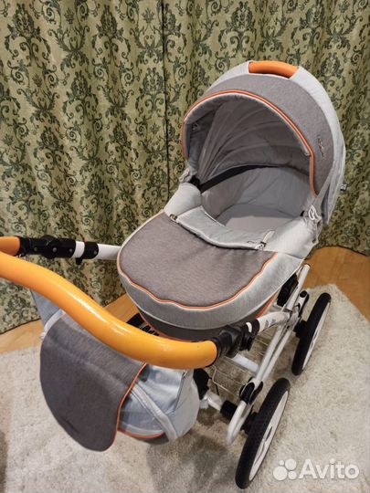 Коляска 2 в 1 Bebe mobile Ines