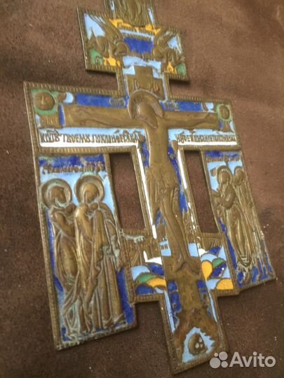 5 эмалей крест