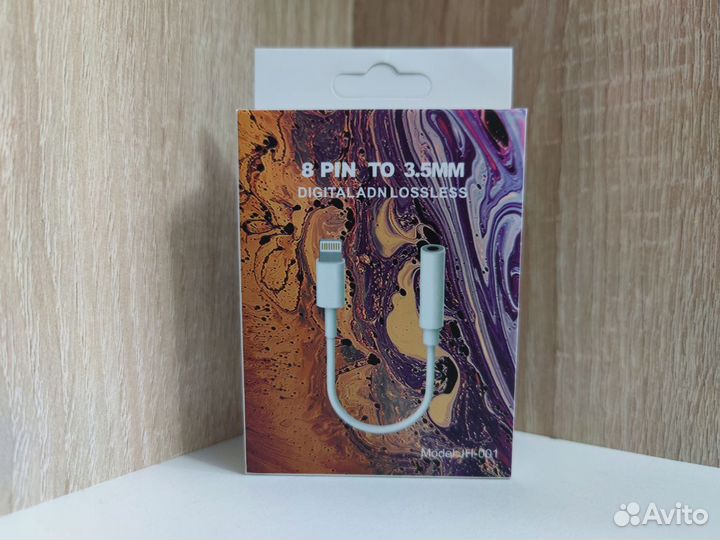 Переходник для наушников iPhone (ligthing aux)