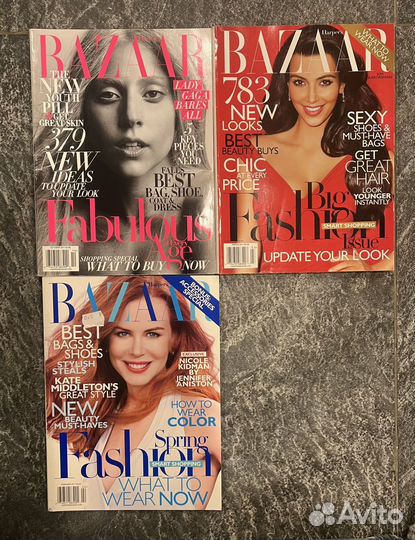 Журналы Harper's Bazaar USA 2011-2014 гг