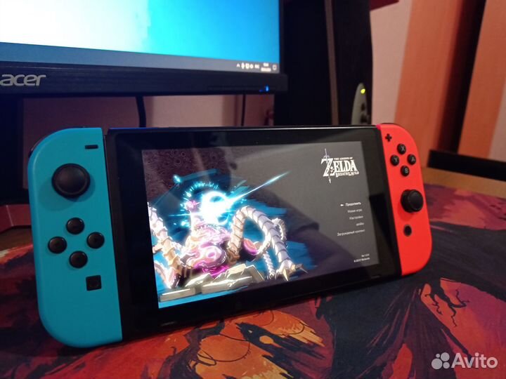 Nintendo switch + Zelda Breath Of The wild
