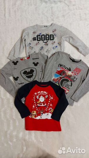 Детские вещи пакетом для мальчика 3-4 лет 98-110