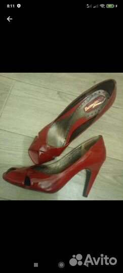 Туфли кожа лак