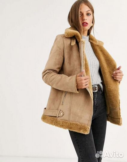 Куртка авиатор stradivarius