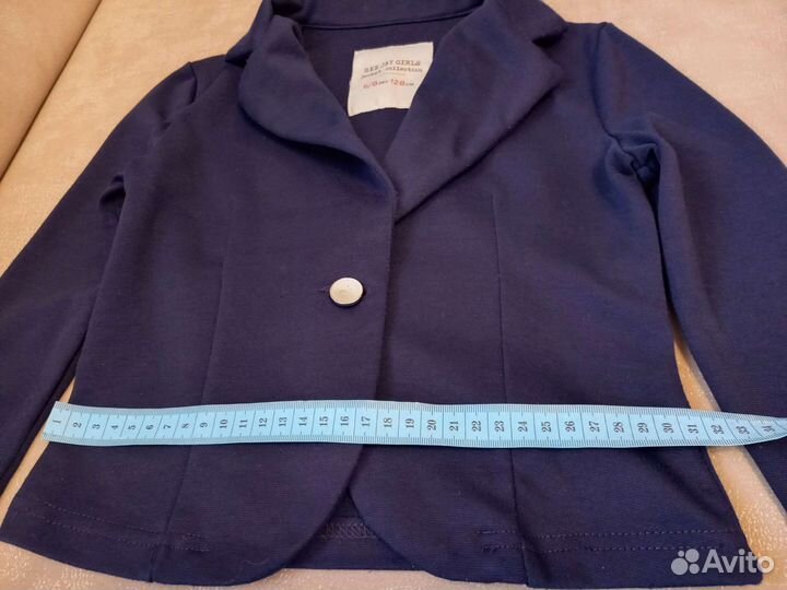 Пиджак-Жакет для девочки 128 размер