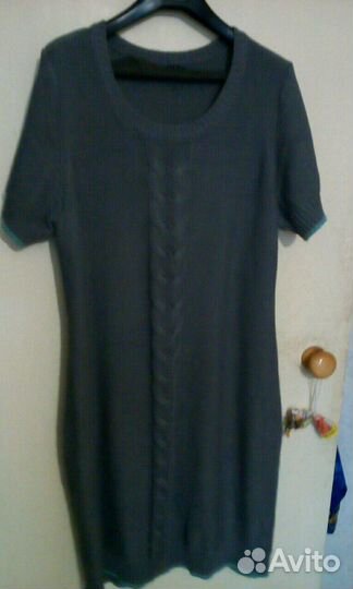 Платье и джинсы 58-60 р