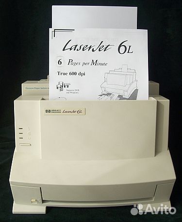Быстрый Принтер Hp Laserjet 6L для бизнеса