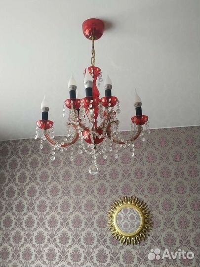 Люстра хрустальная