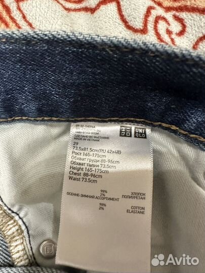 Джинсы uniqlo 29