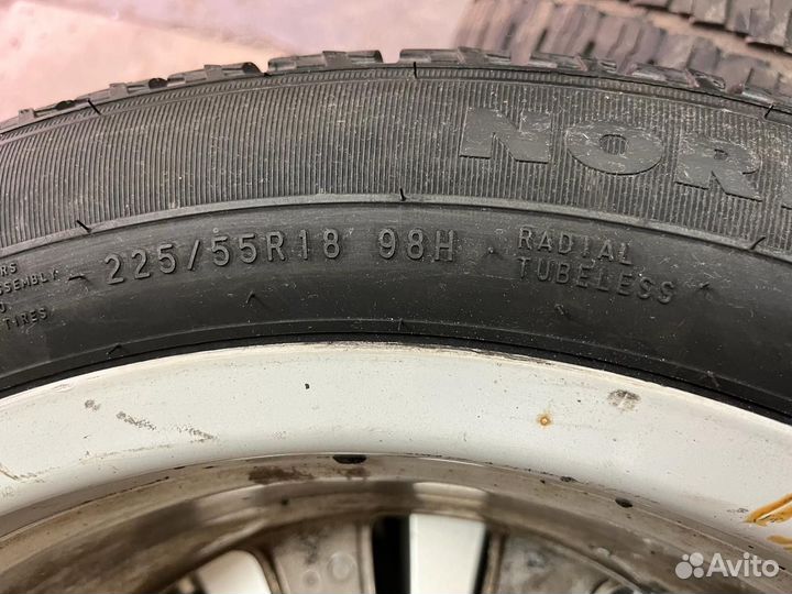 Компл. колес nokian r18 225/55 на дисках мерседес