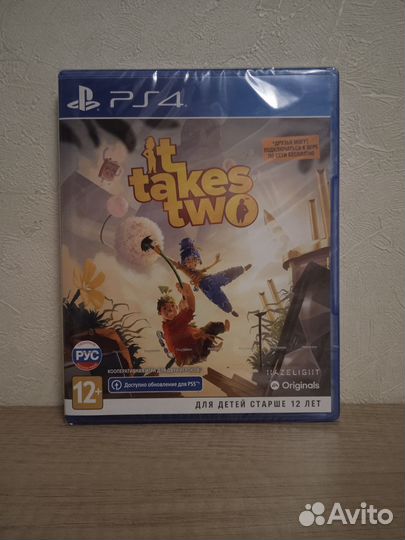 Игры It Takes Two и Minecraft (новые, запечатаны)