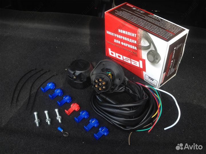 Электрика для фаркопов, розетка фаркопа, вилка