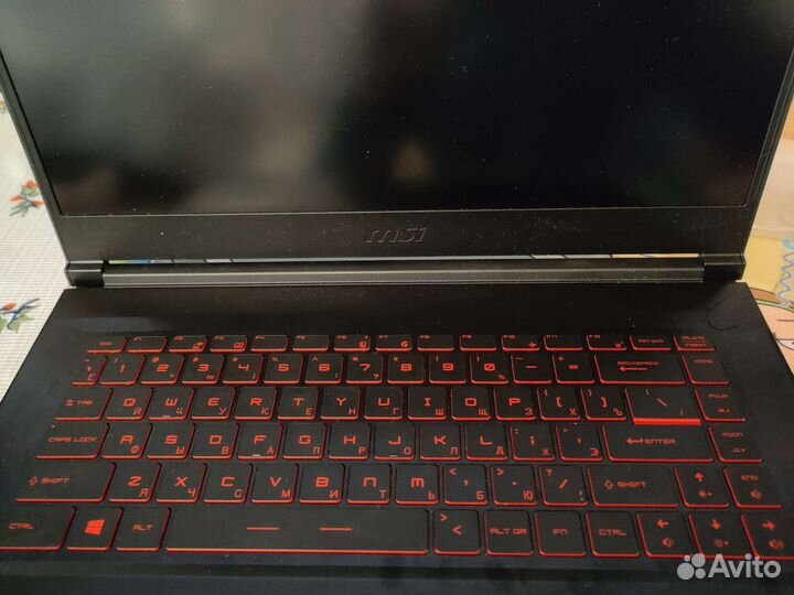 Игровой ноутбук msi i7 rtx 2060