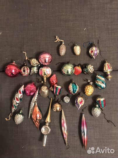 Ёлочные игрушки СССР