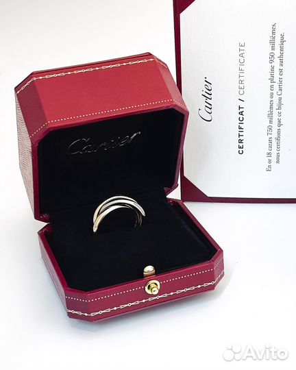 Кольцо Cartier Trinity