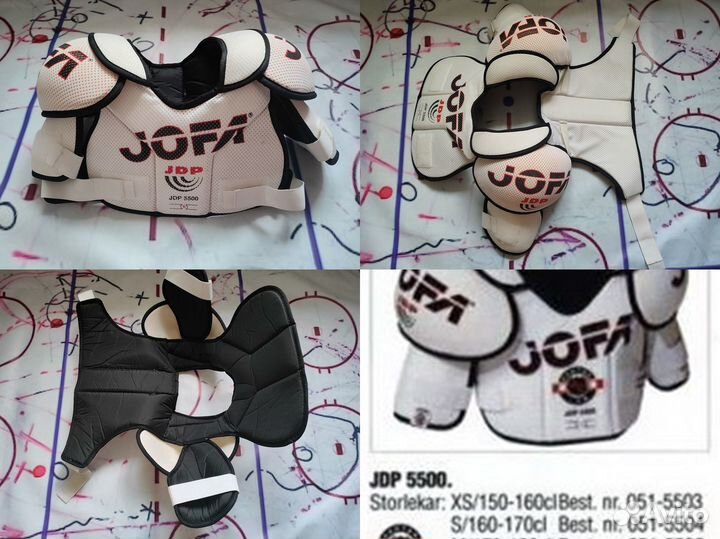 Хоккейный нагрудник Jofa Reebok RBK Оригинал