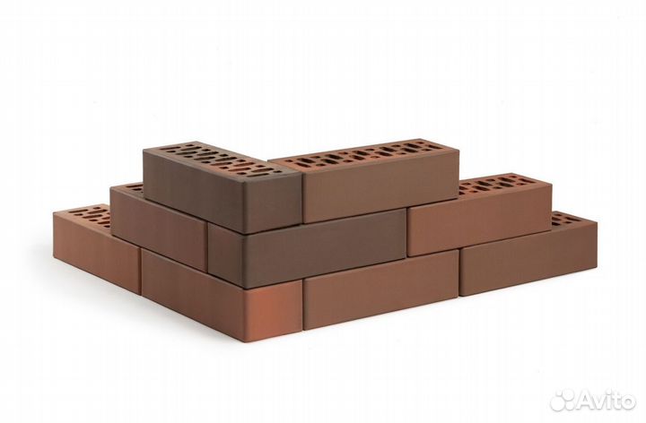 Кирпич лицевой размером 0.7NF. Доставка