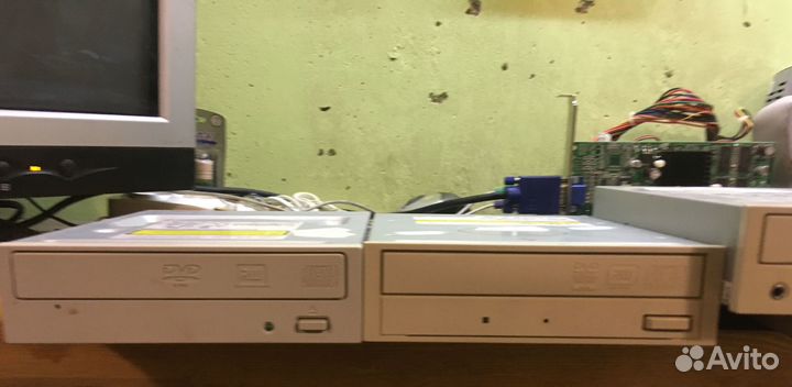 DVD-RW IDE, DVD-Rom IDE, FDD 3.5