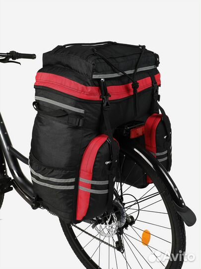 Велосипедная сумка велоштаны рюкзак, 60 л