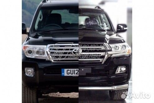 Комплект рестайлинга Toyota LC200 2007-2015 2016+