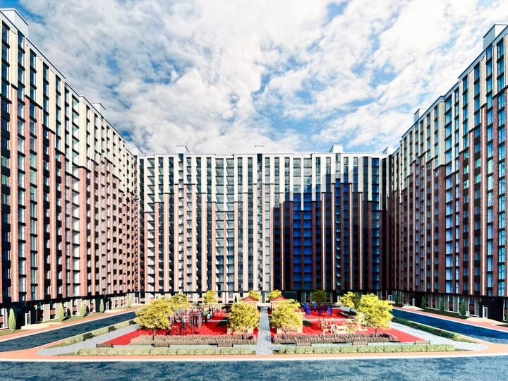 2-к. квартира, 79,6 м², 7/16 эт.