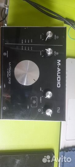 Внешняя звуковая карта m audio M track 2x2M