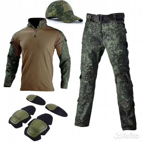 Боевой тактический костюм с защитой