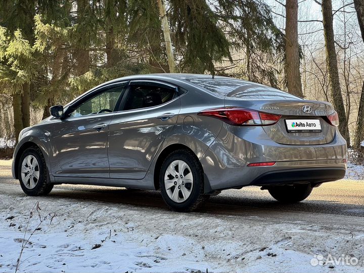 Hyundai Elantra 1.6 AT, 2015, 86 400 км