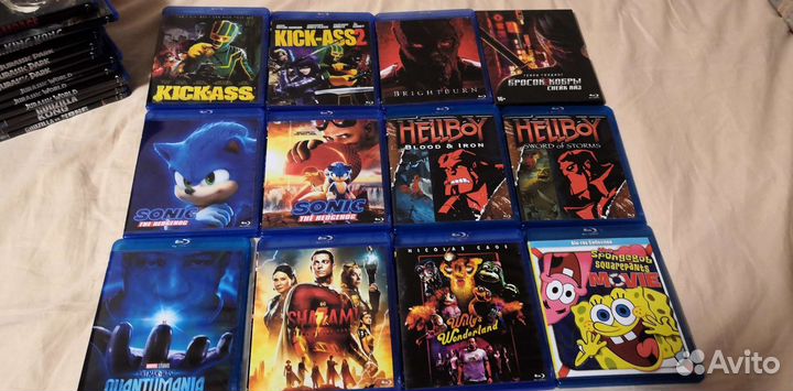 Blu-ray BDR фильмы (в заказе 7 фильмов)