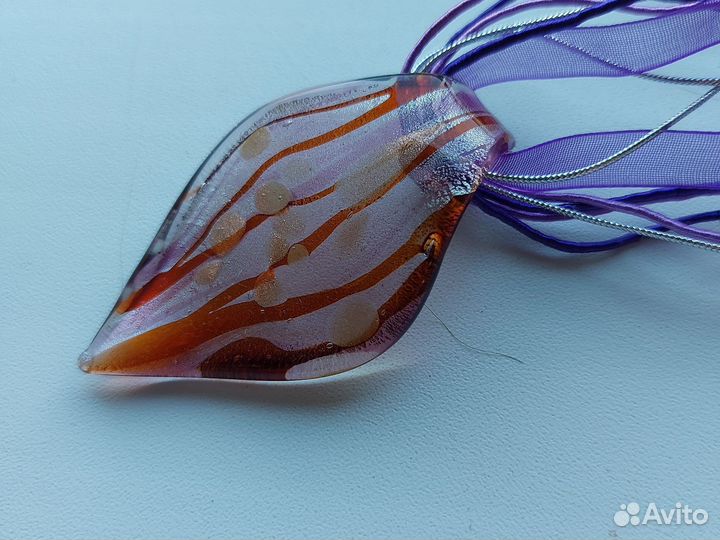 Подвеска муранское стекло