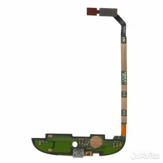 Плата нижняя зарядная подключения USB и аудио (USB