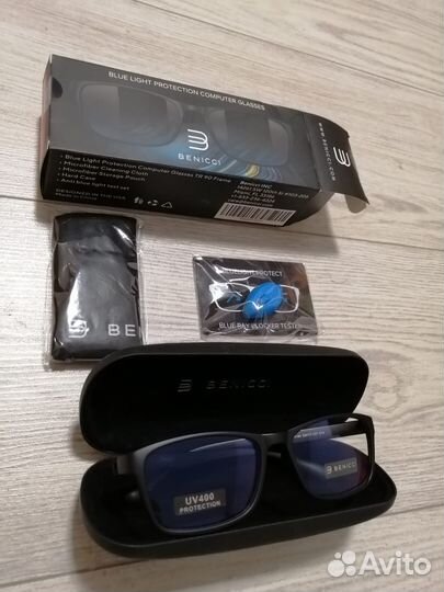 Очки с блокировкой синего света TR90 Benicci
