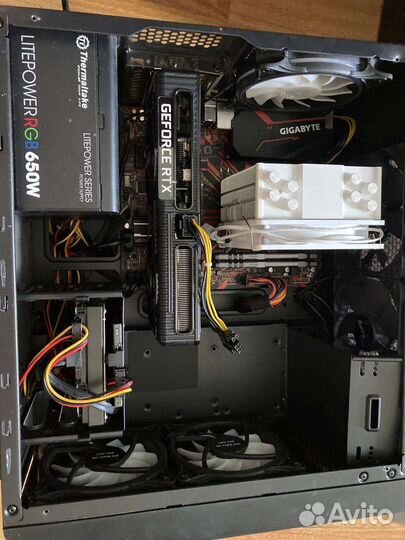 Игровой пк razen 7 2700, rtx 3060 12gb