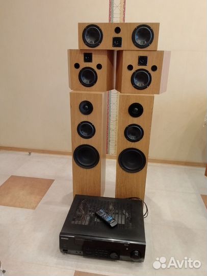 Акустические колонки 5.1 бу