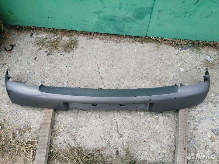 Накладка (молдинг) на задний бампер Renault Megan