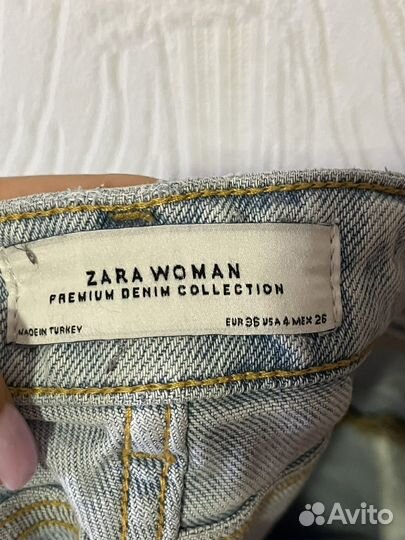 Джинсовые шорты Zara 26