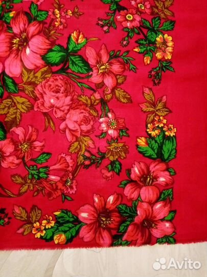 Павловопосадский платок новый