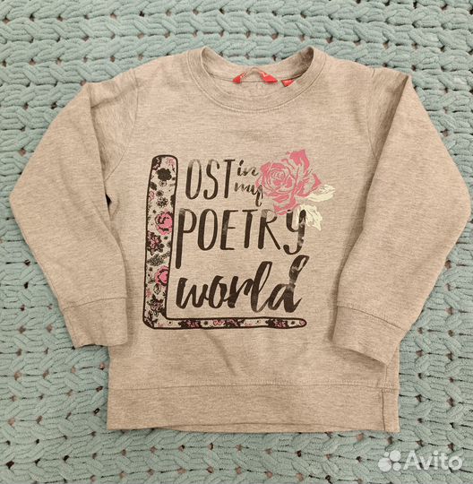 Свитшоты для девочки на 98 размер бу
