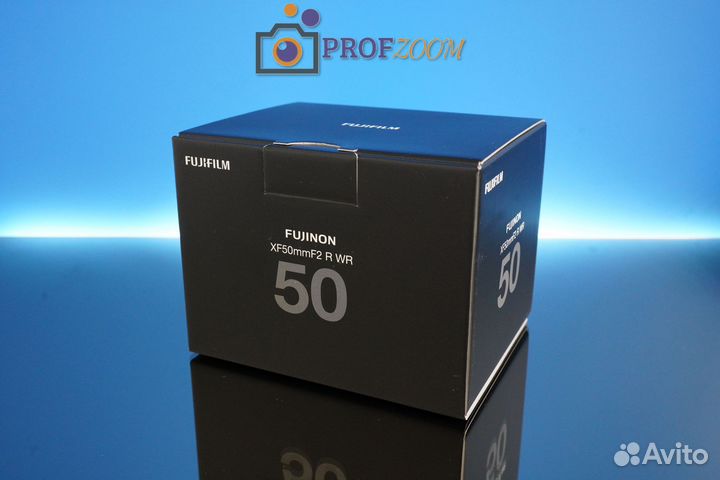 Fujifilm Fujinon XF 50mm f/2 R WR Black новый