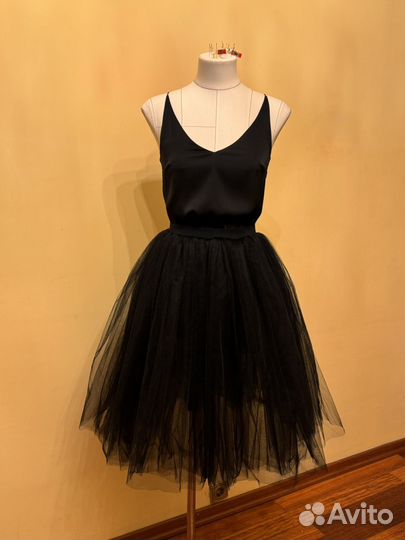 Пышная юбка из фатина