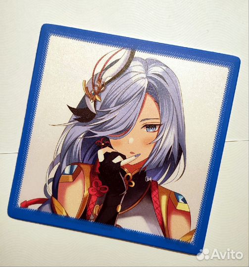 Коврик для мыши с аниме и геншин импакт
