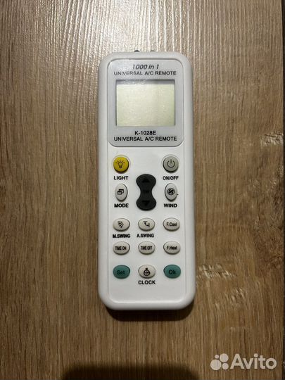 Универсальный пульт для кондиционера